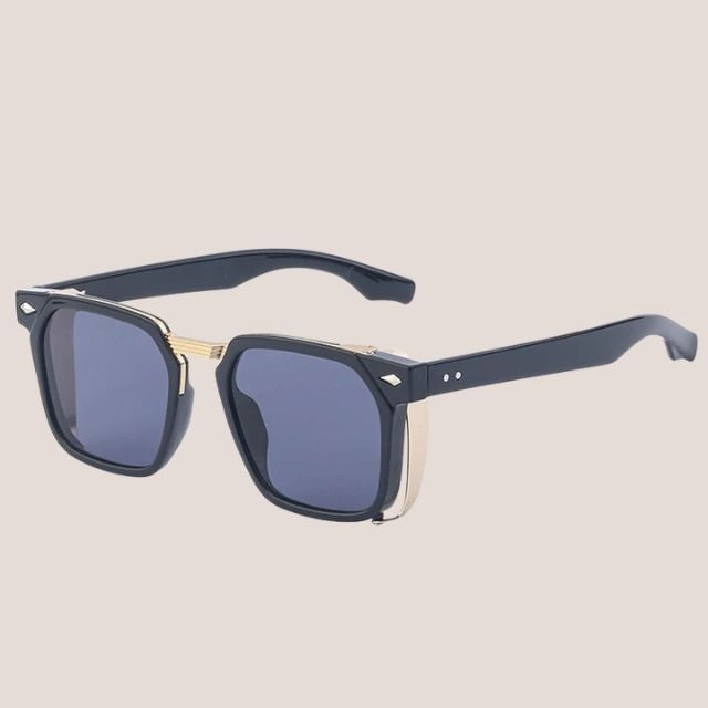 Contemporary square sunglasses with tinted lenses - Xander