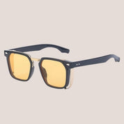 Contemporary square sunglasses with tinted lenses - Xander