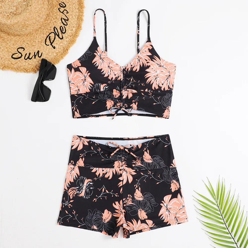 Stylish floral bikini - Elsie