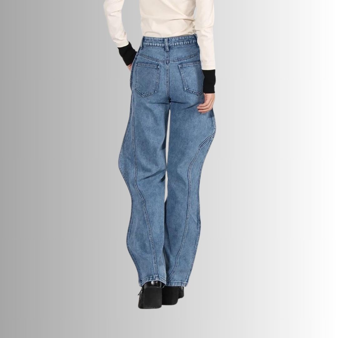 High-waisted jeans - Stevie