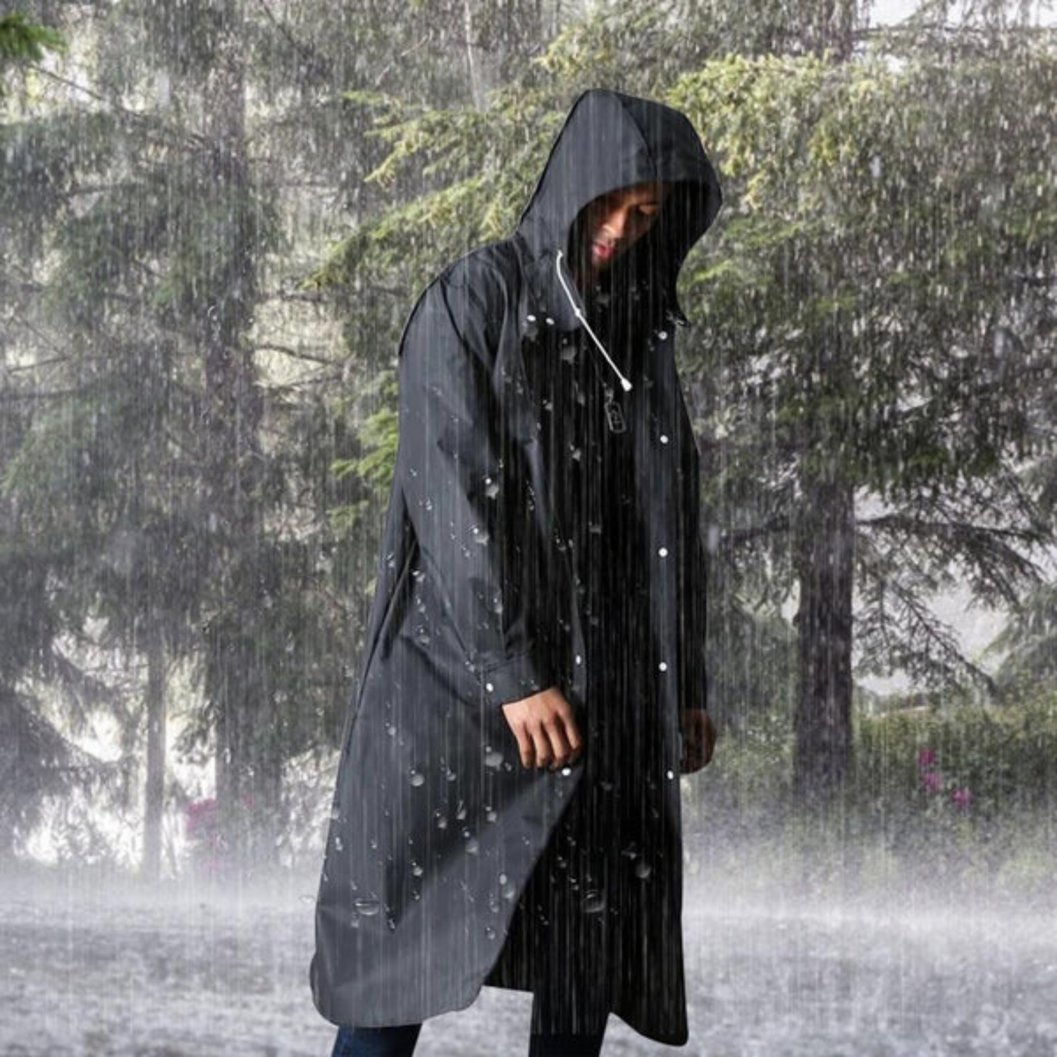 Waterproof raincoat for men - Caleb