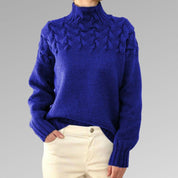 Elegant and warm turtleneck pullover - Reyna