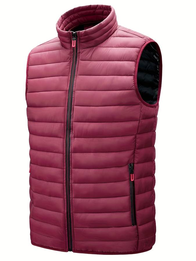 High-collar men's bodywarmer - Rafael