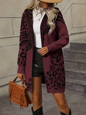 Stylish leopard-print coat - Mira