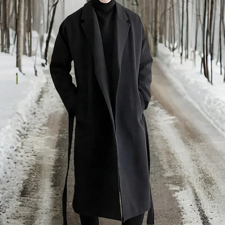 Elegant warm wool coat - Milan