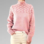 Elegant and warm turtleneck pullover - Reyna