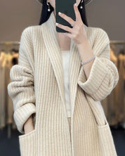 Stylish cardigan with pockets - Alanna