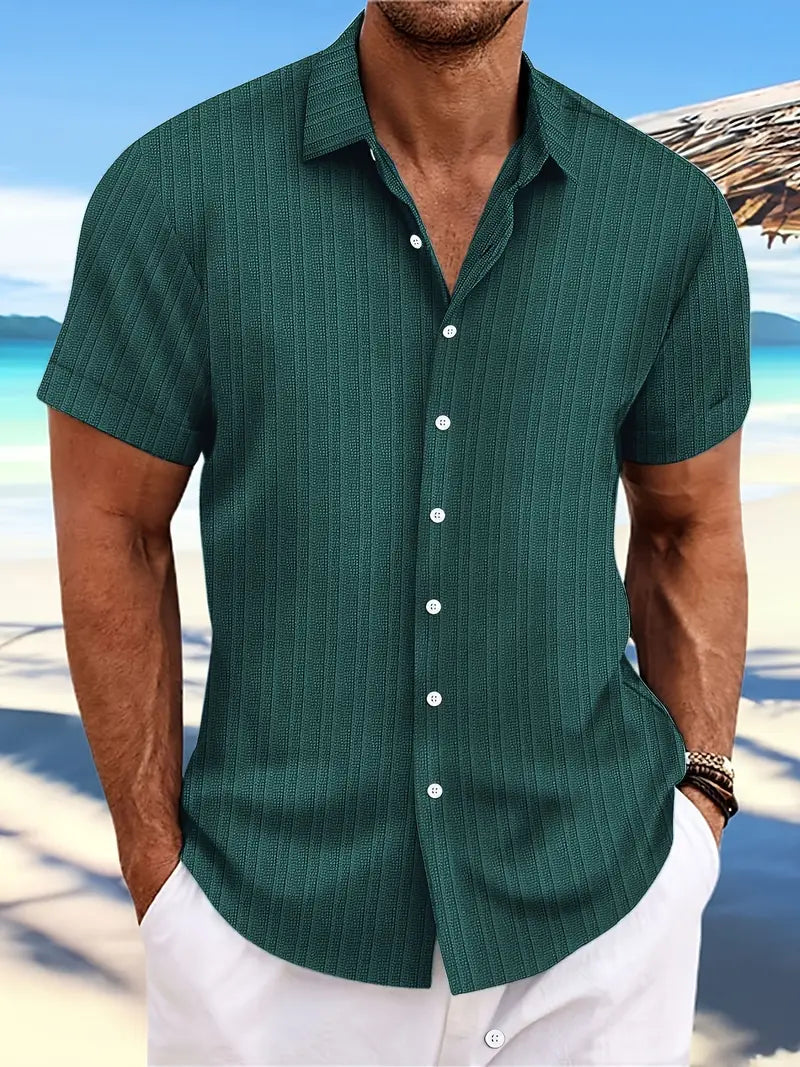 Men's short sleeve summer shirt - Parker