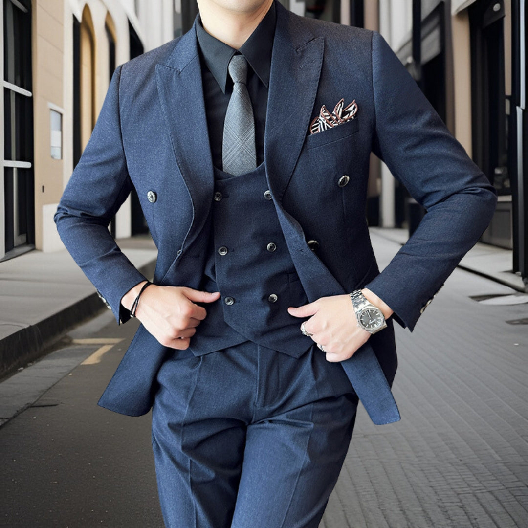 Men's elegant formal 3-piece suit - Griffin