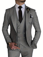 Men's formal slim 3-piece suit - Stetson