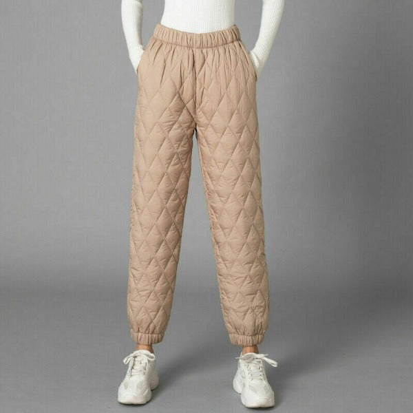 Stylish quilted trousers for women - Victoria