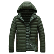 Waterproof hooded puffer jacket - Atticus