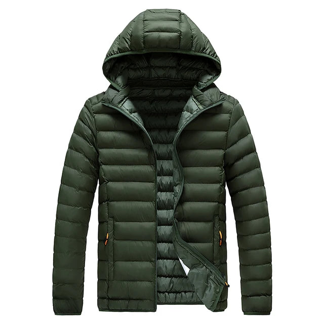 Waterproof hooded puffer jacket - Atticus