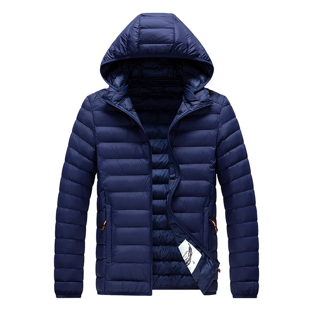 Waterproof hooded puffer jacket - Atticus