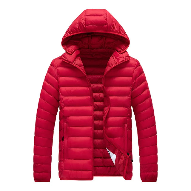 Waterproof hooded puffer jacket - Atticus