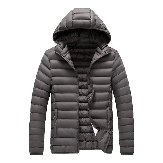 Waterproof hooded puffer jacket - Atticus