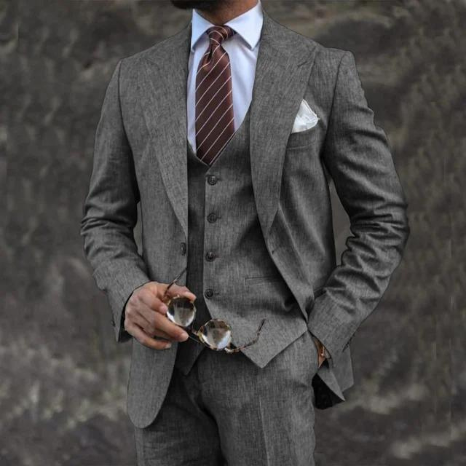 Lightweight 3-piece suit - Antonio