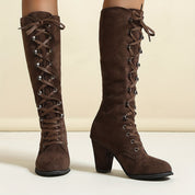 knee-high, long winter boots for women - Oaklyn