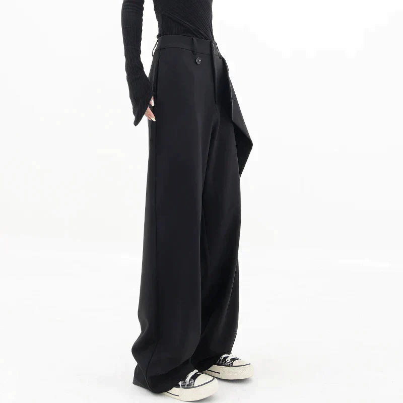 Asymmetric baggy trousers - Blair