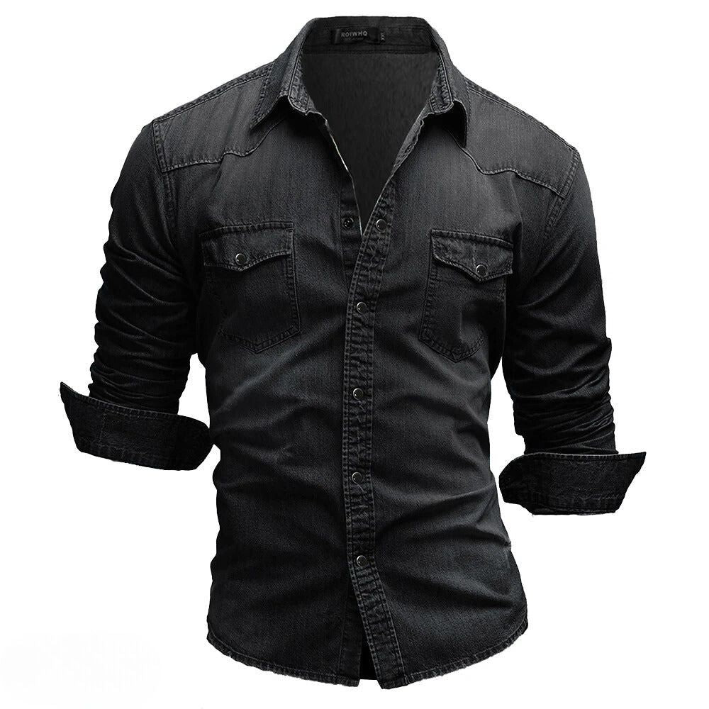 Elegant denim shirt - Jared