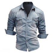 Elegant denim shirt - Jared