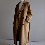 Elegant long wool coat - Joanna