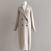 Long woollen coat for women - Isabella