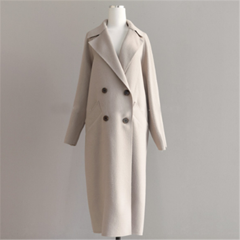 Long woollen coat for women - Isabella