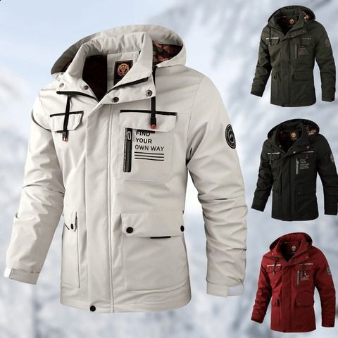 Wind and waterproof winter jacket - Aaron