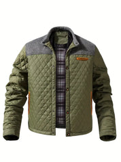 Padded jacket with stand-up collar - Maxwell