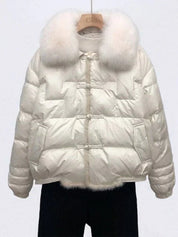 Vintage loose puffer jacket - Bianca