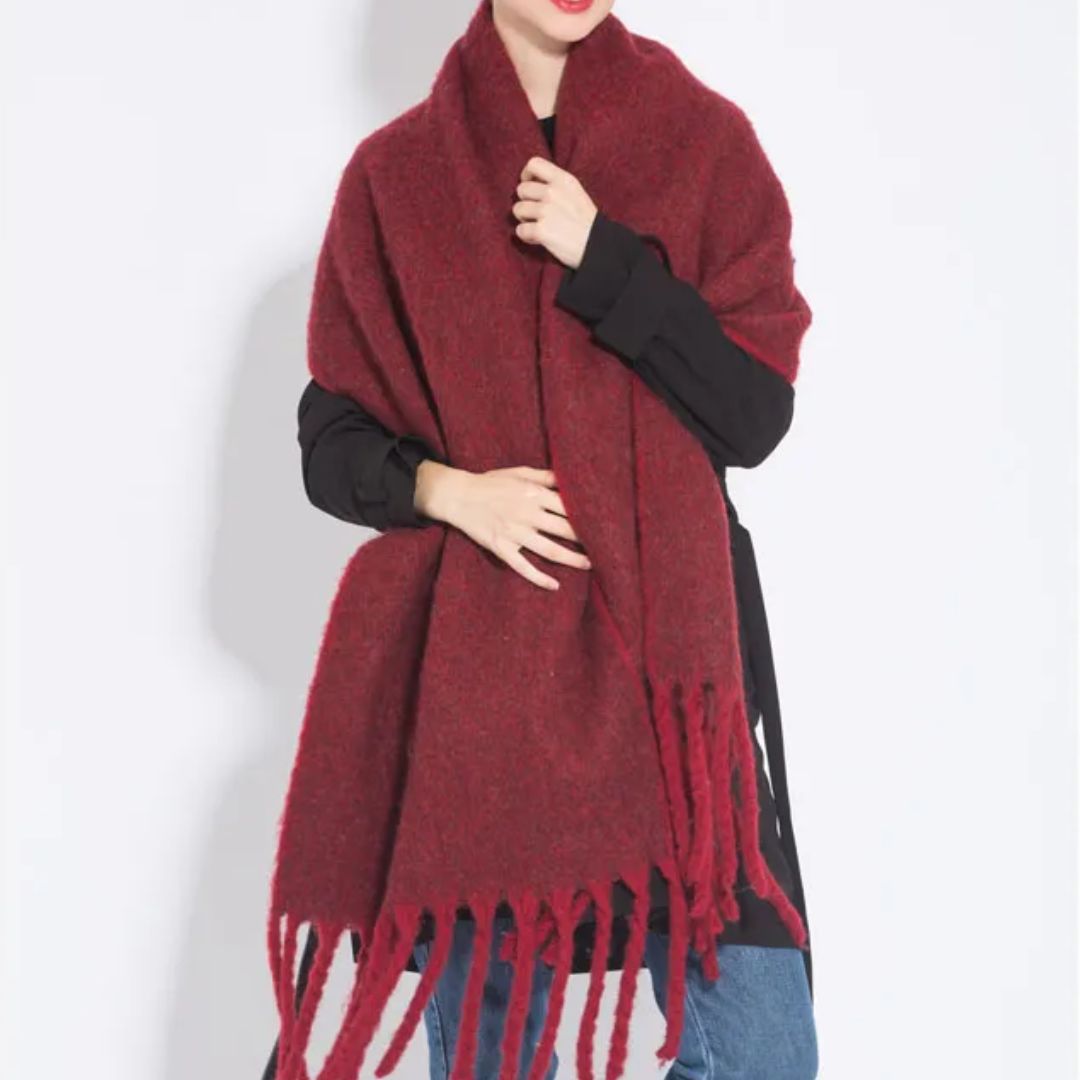 Luxurious and warm cashmere scarf - Amy