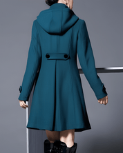 Elegant coat with side pockets - Grace