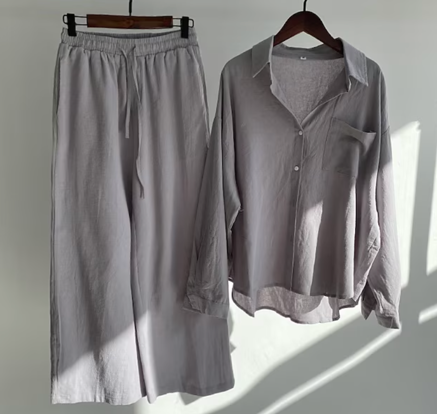 Elegant linen set for women - Lily