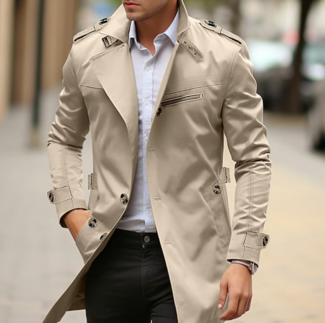 Elegant spring trench coat - Marcus