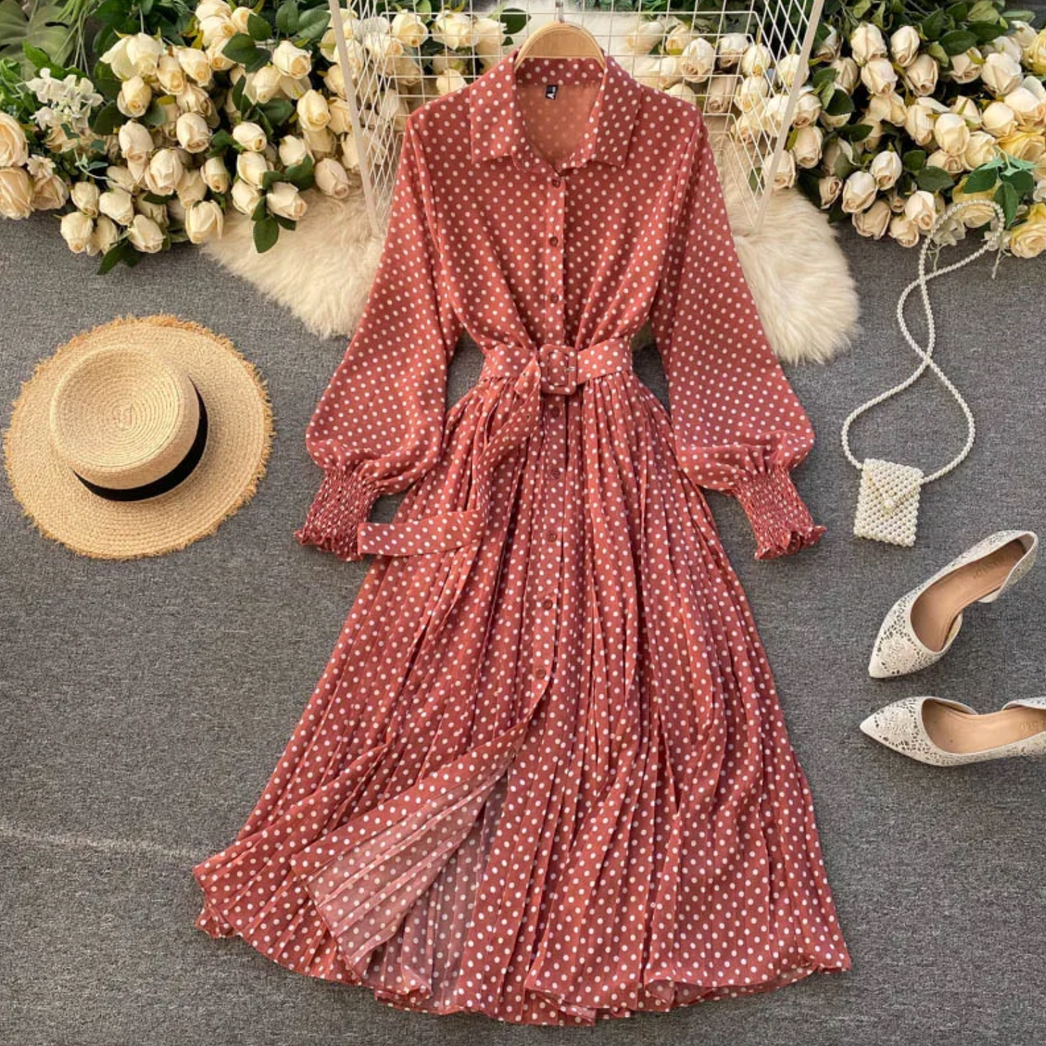 Stylish dress for spring - Jennifer