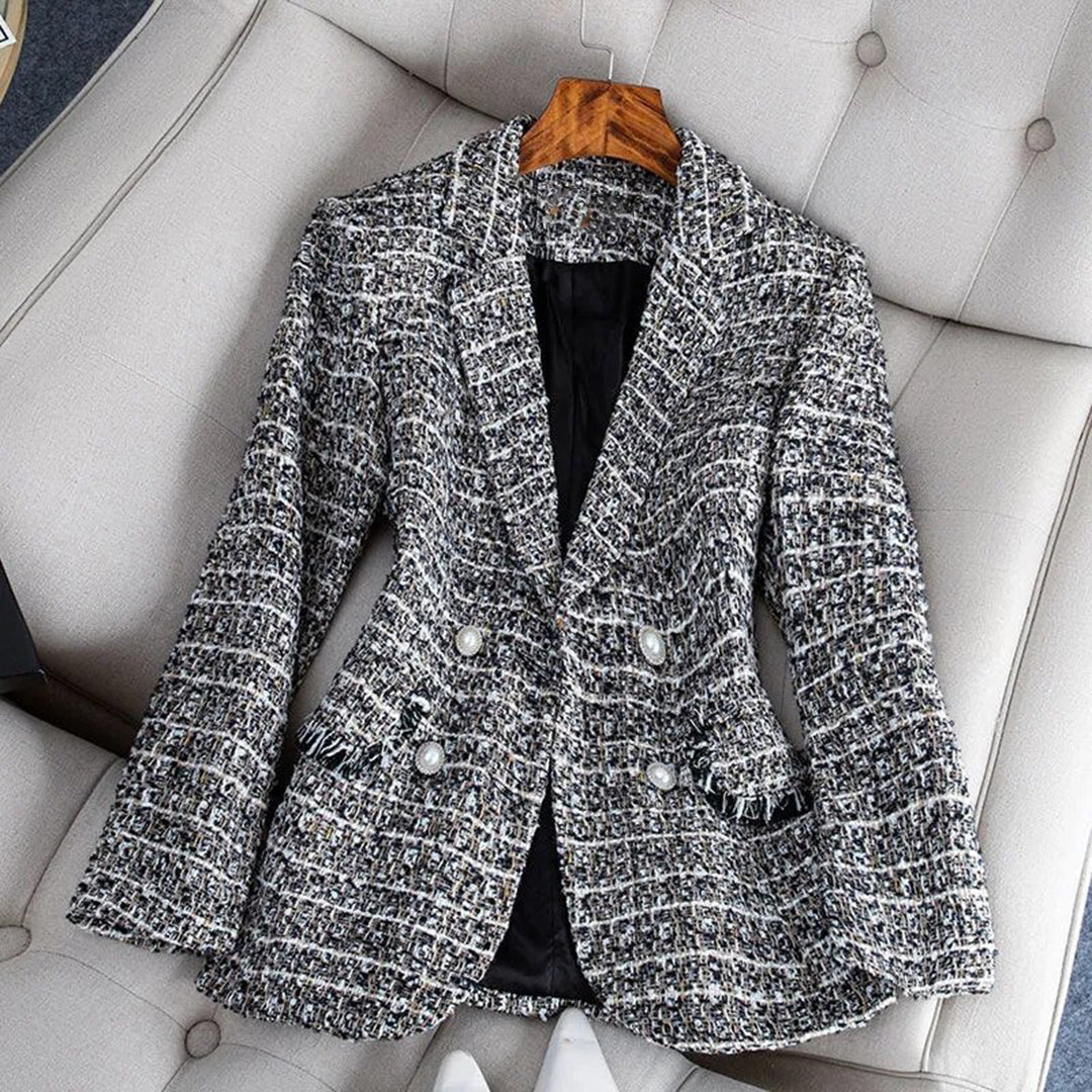 Elegant tweed blazer - Iris