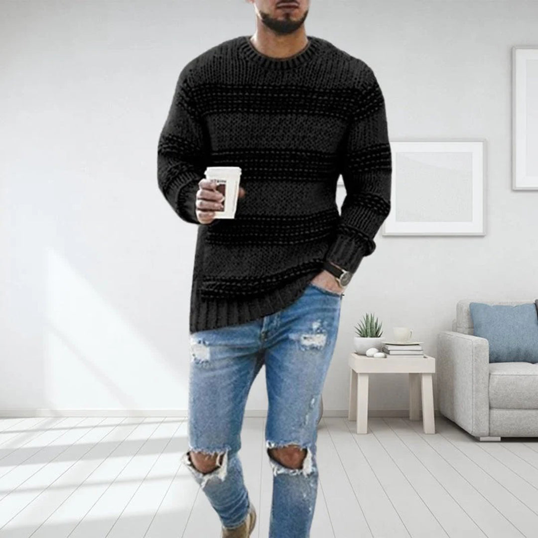 Soft knitted sweater for men - Walker