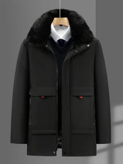 Stylish warm puffer jacket - Emilio