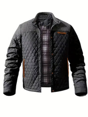 Padded jacket with stand-up collar - Maxwell