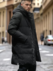 Loose puffer jacket with pockets - Justin