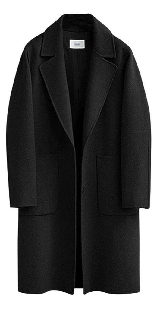 Elegant long winter coat - Anastasia