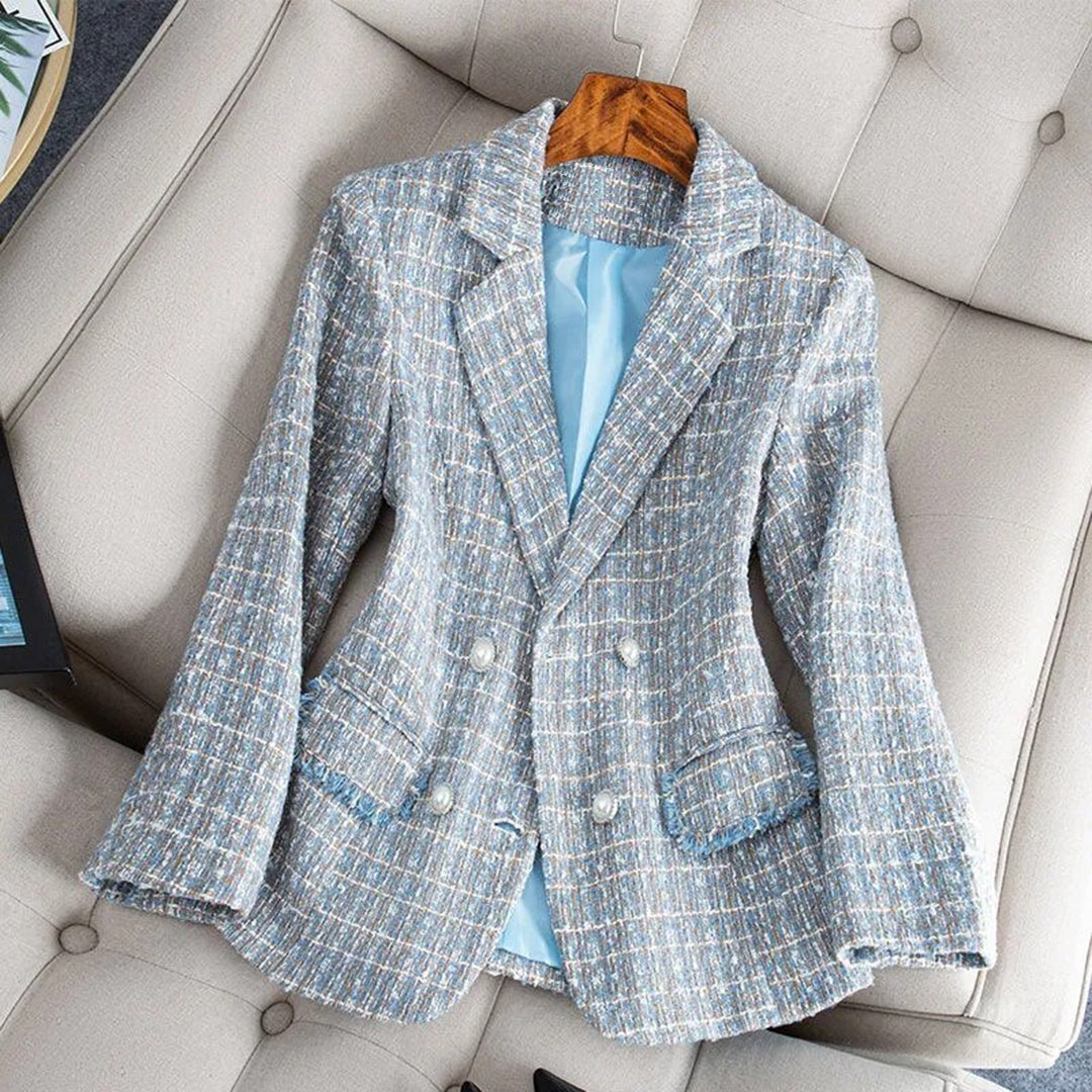 Elegant tweed blazer - Iris