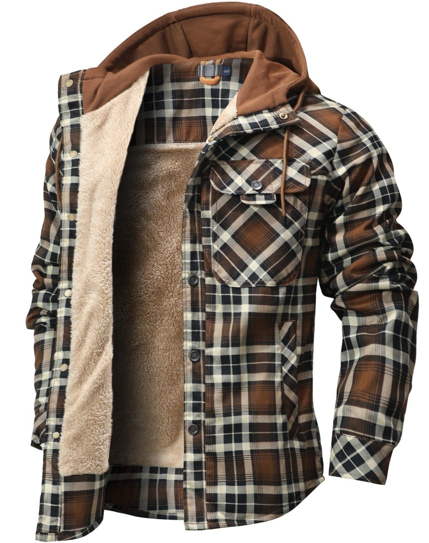 Elegant and warm men's jacket - Ace