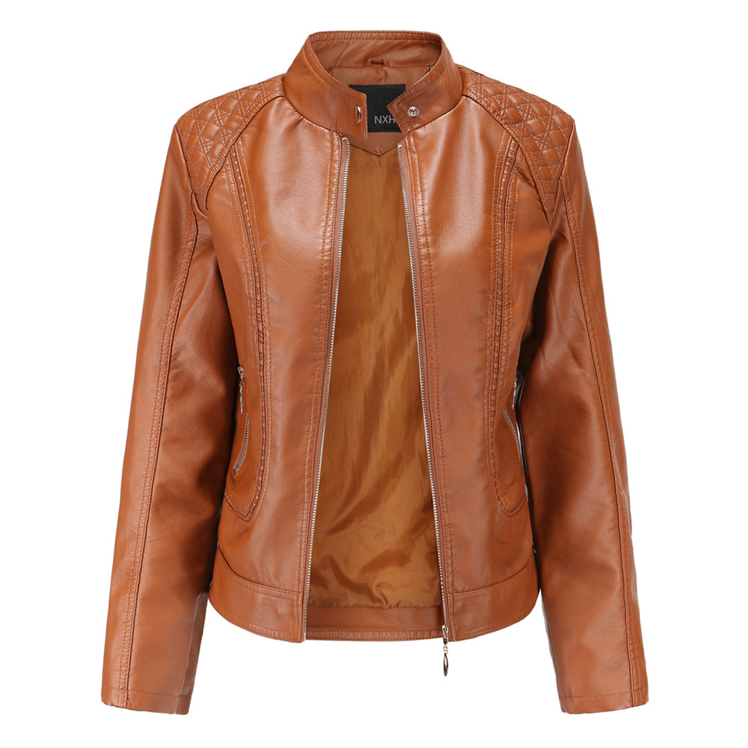 Stylish leather jacket - Delilah