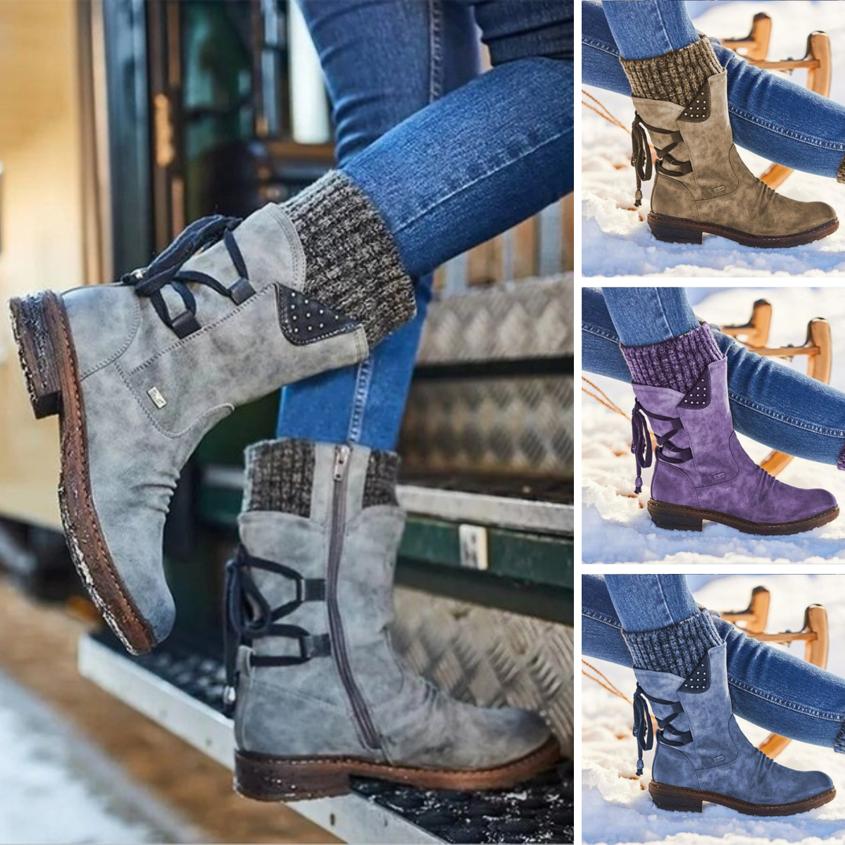 Stylish snow boots - Mary