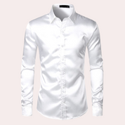 Elegant long-sleeved men's shirt - Gael