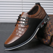 Elegant leather sneakers for spring season - Tobias