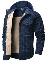 Elegant and warm men's jacket - Ace