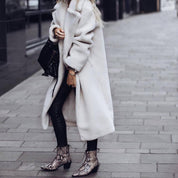 Long coat in faux fur - Wynter